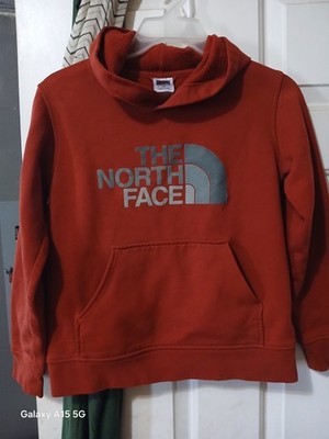 Vintage NORTHFACE RED HOODIE..YOUTH MEDIUM GREAT CONDITION Slightly Worn..