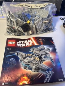 LEGO Star Wars 75147 Star Scavenger &ndash; Complete Build w/ Instructions &ndash; NO Minifi
