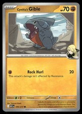 Cynthia's Gible Common ME: Ascended Heroes 109/217 NM