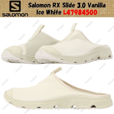 SALOMON RX SLIDE 3.0 サンダル ホワイト Salomon RX Slide 3.0 Vanilla Ice White L47984500 Men's Size | eBay
