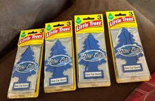 New car Scented Little Trees 4 Packs 3 To A Pack , Total 12 Trees, Best Deal