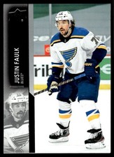 2021-22 Upper Deck Justin Faulk St. Louis Blues #154 15192