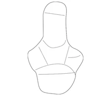 New Genuine BMW Screw Plug Inner Torx (2001-2002) OE 24111423986