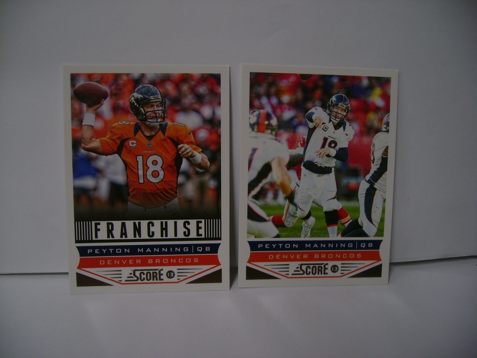 PEYTON MANNING 2013 SCORE LOT #276 #61  EX MT++