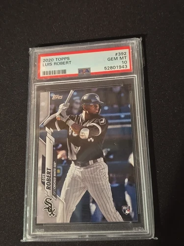2020 Topps - Luis Robert #392 Batting (RC) PSA 10