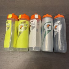 Gatorade GX and Insulated 30oz Plastic Water Bottle Lot Of 5