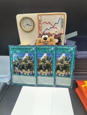 3 x A Wild Monster Appears! (LED7-EN052) - Rare - 1st Edition