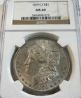 1879 O Morgan Silver Dollar NGC MS60