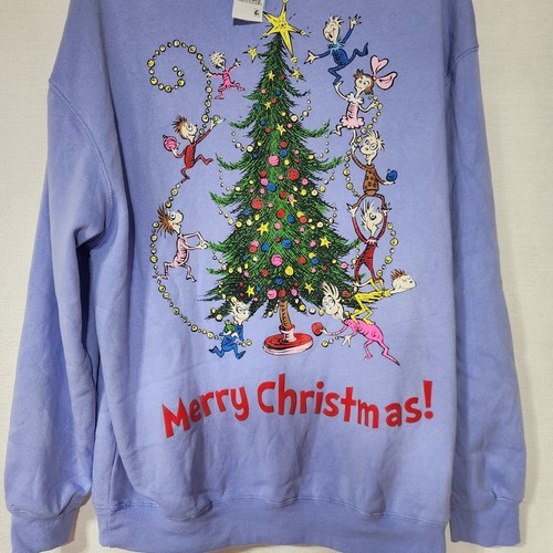 The Grinch '' How the grinch stole Christmas!'' Men's extra Large sweatshirt - Picture 5 of 6