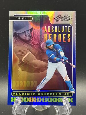 2020 Absolute Heroes Spectrum Blue Vladimir Guerrero Jr