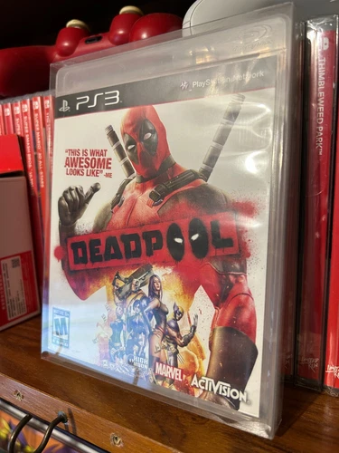 Deadpool (PS3 Sony PlayStation 3, 2013) Missing Manual Card ✨Free Shipping✨