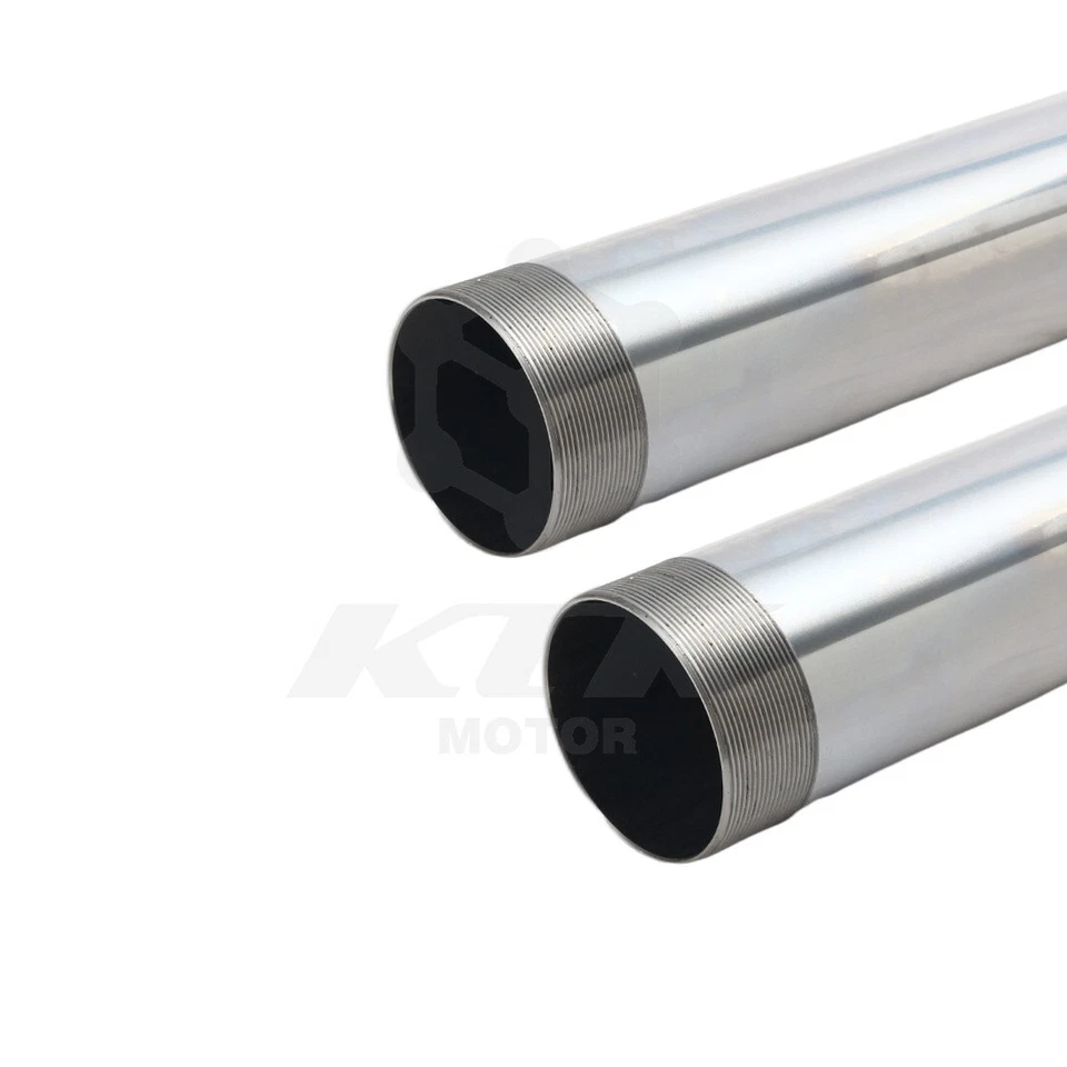 Tubos de horquilla interiores de suspensión delantera 47x596 mm para Kawasaki KX250F KX125 2004-2008 Foto 3 de 4