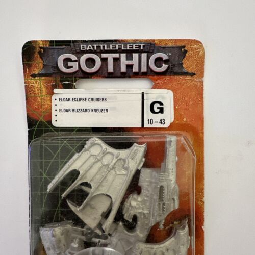 Warhammer Battlefleet Gothic Eldar Eclipse Cruisers Blister versiegelt NOS OOP - Bild 2 von 4