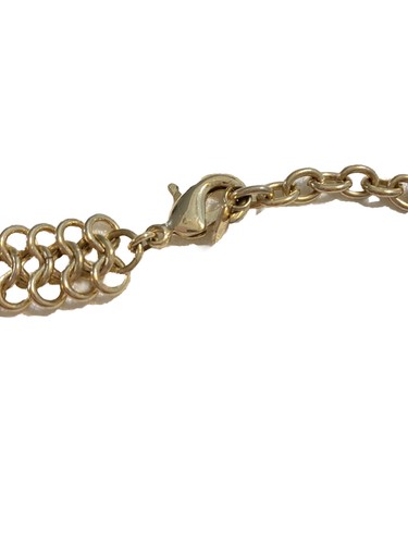 Dillard’s Goldtone Jeweled Collar Necklace - Picture 3 of 4