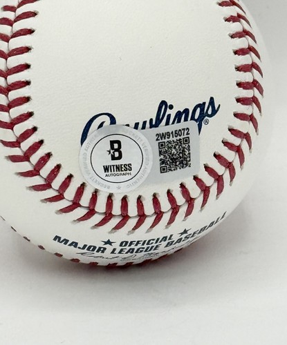 Sammy Sosa Chicago Cubs signierter offizieller MLB Baseball Ball Beckett Zeuge - Bild 2 von 3