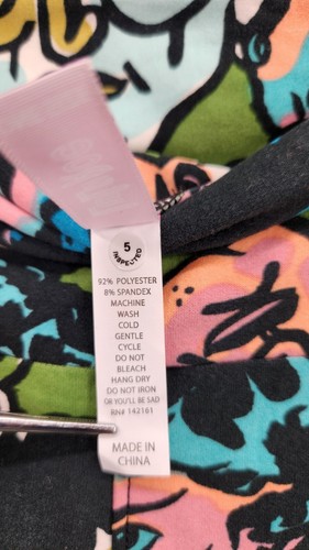 Nuevo LuLaRoe Niños Halloween Leggings Verde Frankenstein Cabezas Patrón Talla Única - Imagen 3 de 7