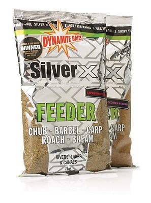 5kg or 10kg Dynamite Silver X Explosive Feeder Groundbait
