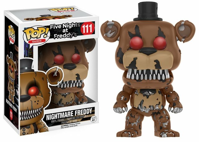 fnaf nightmare freddy action figure