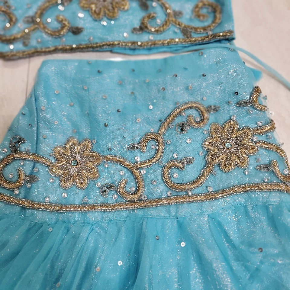 Vestido tradicional indio niños talla 22 Foto 4 de 4