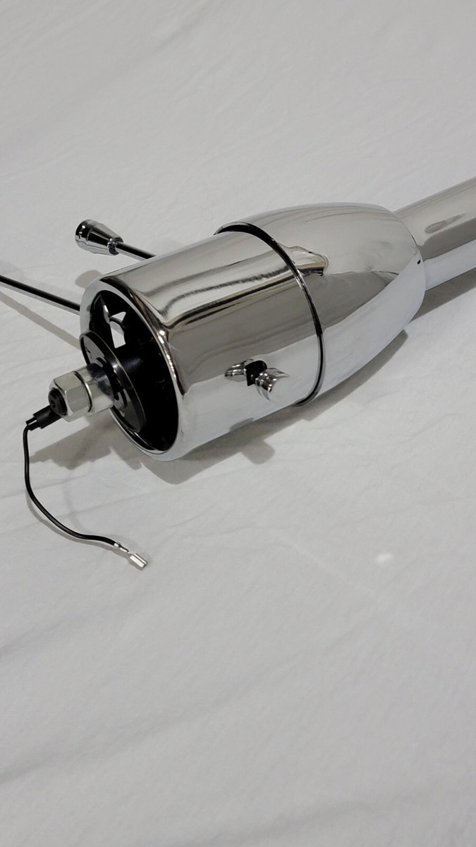 Columna De Dirección Inclinable De 30″ Para Hot Rod Y Personalizados – Cambio Al Piso, Pintable
