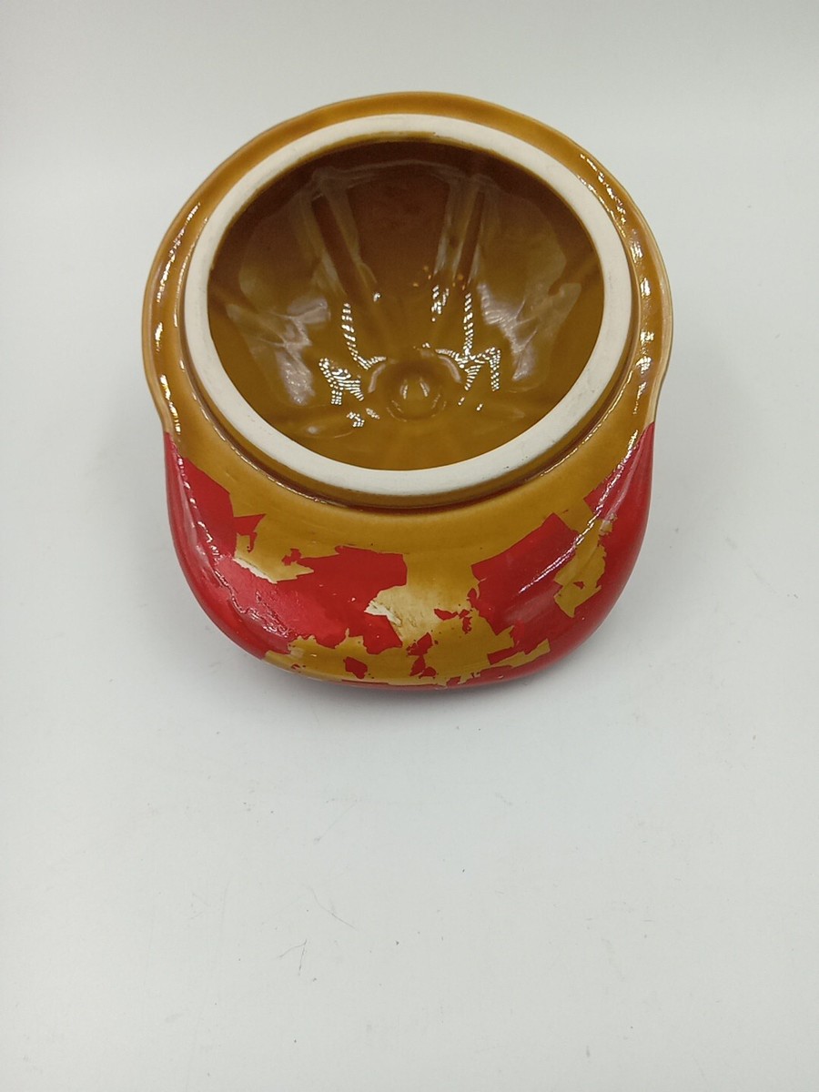 Soup. 2007年 8冊セット Vintage 5 pc Soupers Family Face Stackable Soup Bowls W/hat