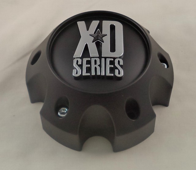 KMC XD Series Wheels Black Custom Wheel Center Caps Set of 1 pn