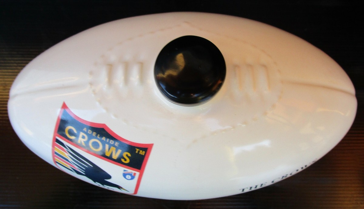 Adelaide Football Club AFL Ceramic Football Port Decanter