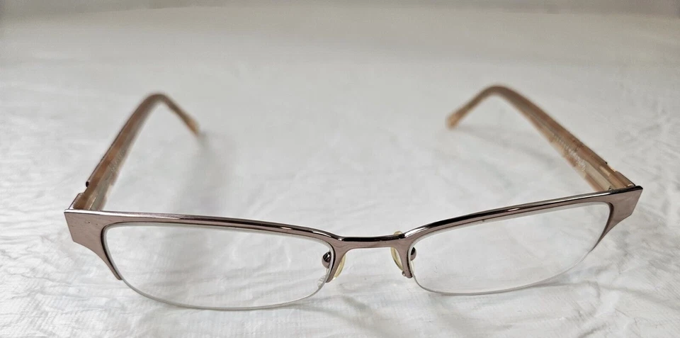 Marco de gafas Cynthia Rowley CR0172 rosa 51 17 140 marcos solo oro rosa Foto 2 de 4