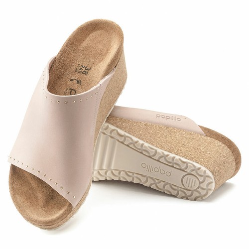 Papillio by Birkenstock Namica Rivets Leather Wedge Sandal med/narrow Sz  7-7.5 | eBay