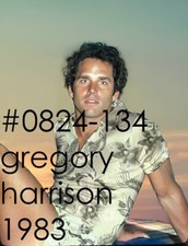 VINTAGE MALE PORTRAIT-#0824-134 -gregory harrison 1983 -free ship in USA