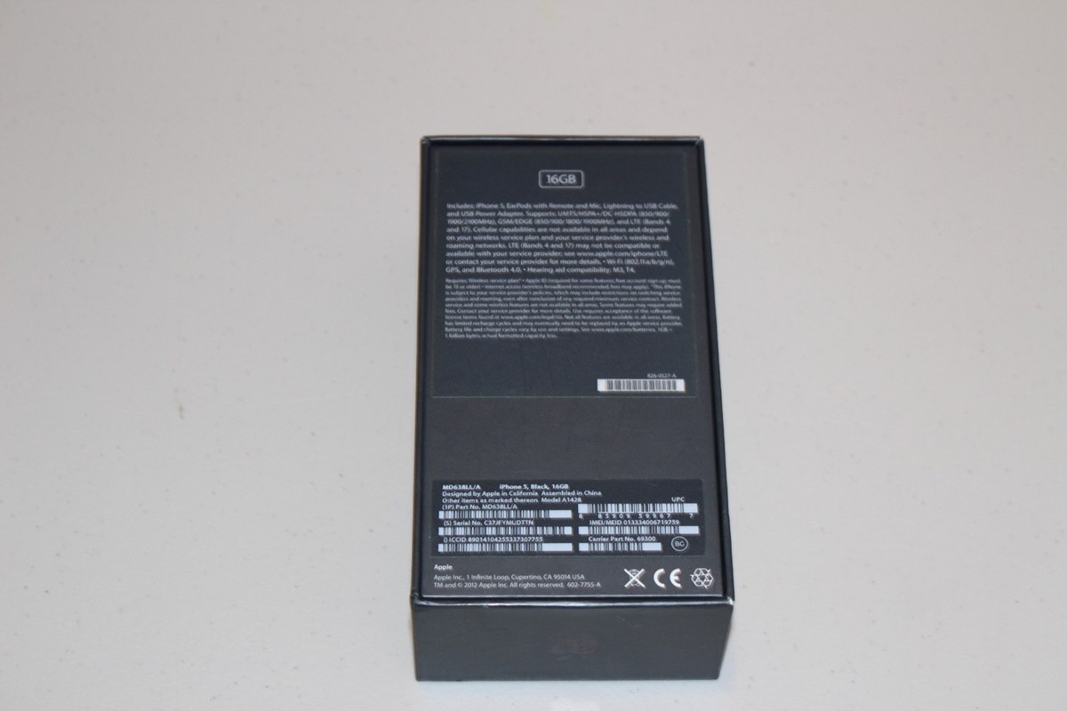iPhone - アップル　空箱　iPhone５　16GB 空箱】Apple iPhone 5s 16GB - メルカリ