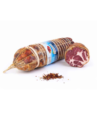 Gereifter ''Capocollo'' aus Kalabrien ca. 550 Gr