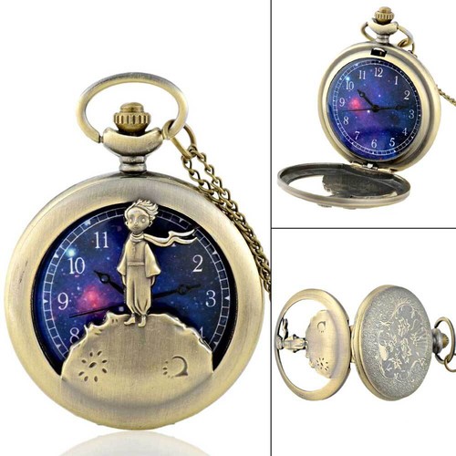 Orologio da tasca Steampunk quarzo vintage design antico collana ciondolo regalo retrò - Foto 80 di 98