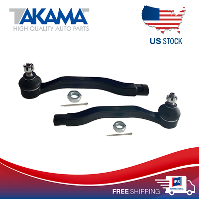 #ad #ad 2 Pcs Front Outer Tie Rod Ends LH RH Set for 90 2002 Honda Accord ODYSSEY $27.34
