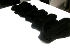 Men's  Women's Sports Ankle Socks Black- Lot of 20 Pairs One size fits all