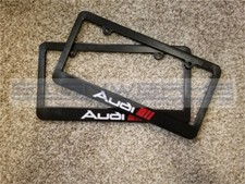 Audi Sport Audi License Plate Frame Rs3 Ttrs R8 A4 S4 Tt S5 Q5 2 Color - Pair