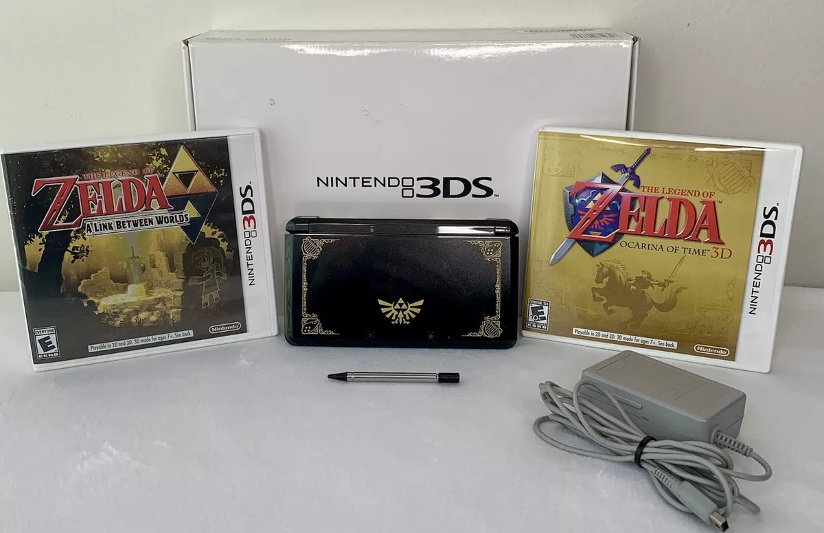 Nintendo 3DS Legend of Zelda BUNDLE: A Link Between Worlds & Ocarina of Time