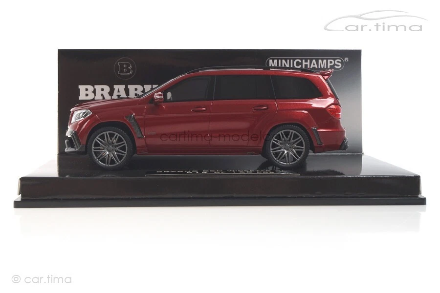 Brabus 850 Widestar XL Basis Mercedes-AMG GLS 63 rot Minichamps 1:43 437037362 - Bild 3 von 3