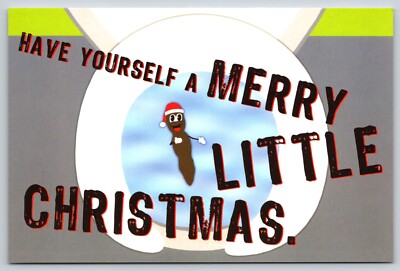 Postcard South Park Season Greetings Mr Hankey Christmas Poo Toilette Seat