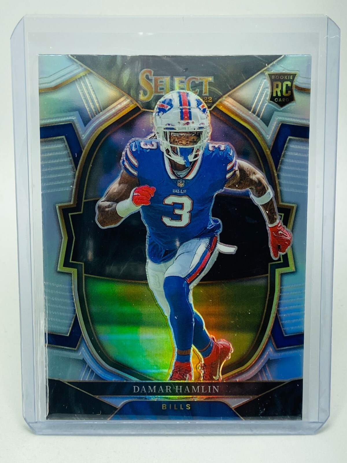 2022 Panini Select Damar Hamlin RC Concourse Silver #100