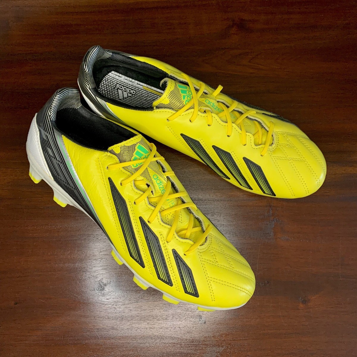 Adidas F50 Adizero HG LEATHER US 8 UK 7.5 Football/Soccer | eBay Adidas F50 Adizero HG LEATHER US 8 UK 7.5 Football/Soccer | eBay