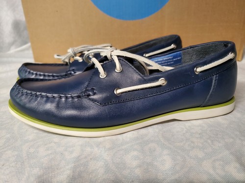 Rockport Womens Blue Boat Shoes Size 7 
