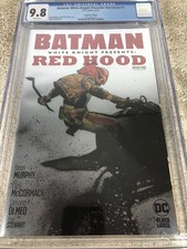 Batman: White Knight Presents Red Hood 1 CGC 9.8 Coipel Foil Variant Cover