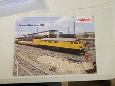 Marklin New Items for Summer 2017 Catalog. In ENGLISH. MODEL TRAINS RAILROAD