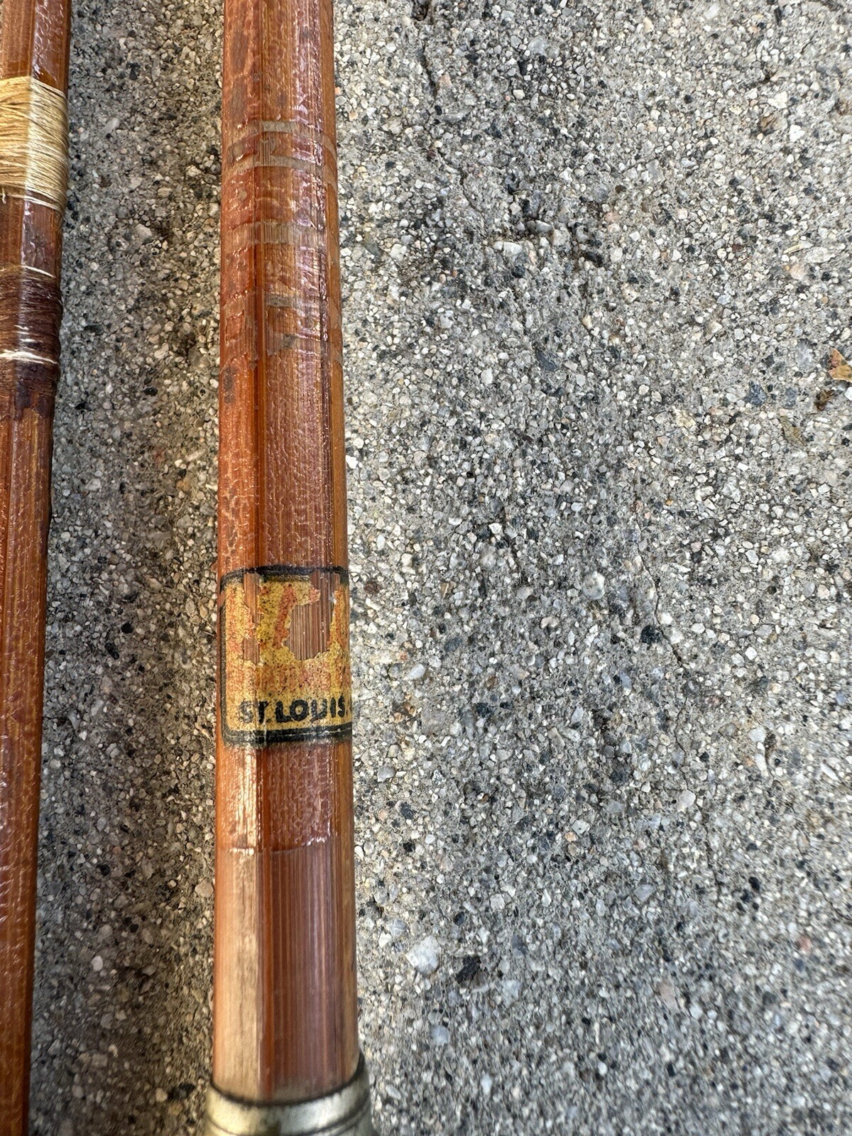 Collection Of Four Antique Vintage Fishing Poles