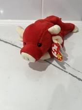 TY Beanie Baby - SNORT the Bull 9 inch - MWMTs Stuffed Animal Toy
