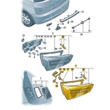 Original LED Schlussleuchte Rückleuchte rechts Audi A1 8X0945094E Neu