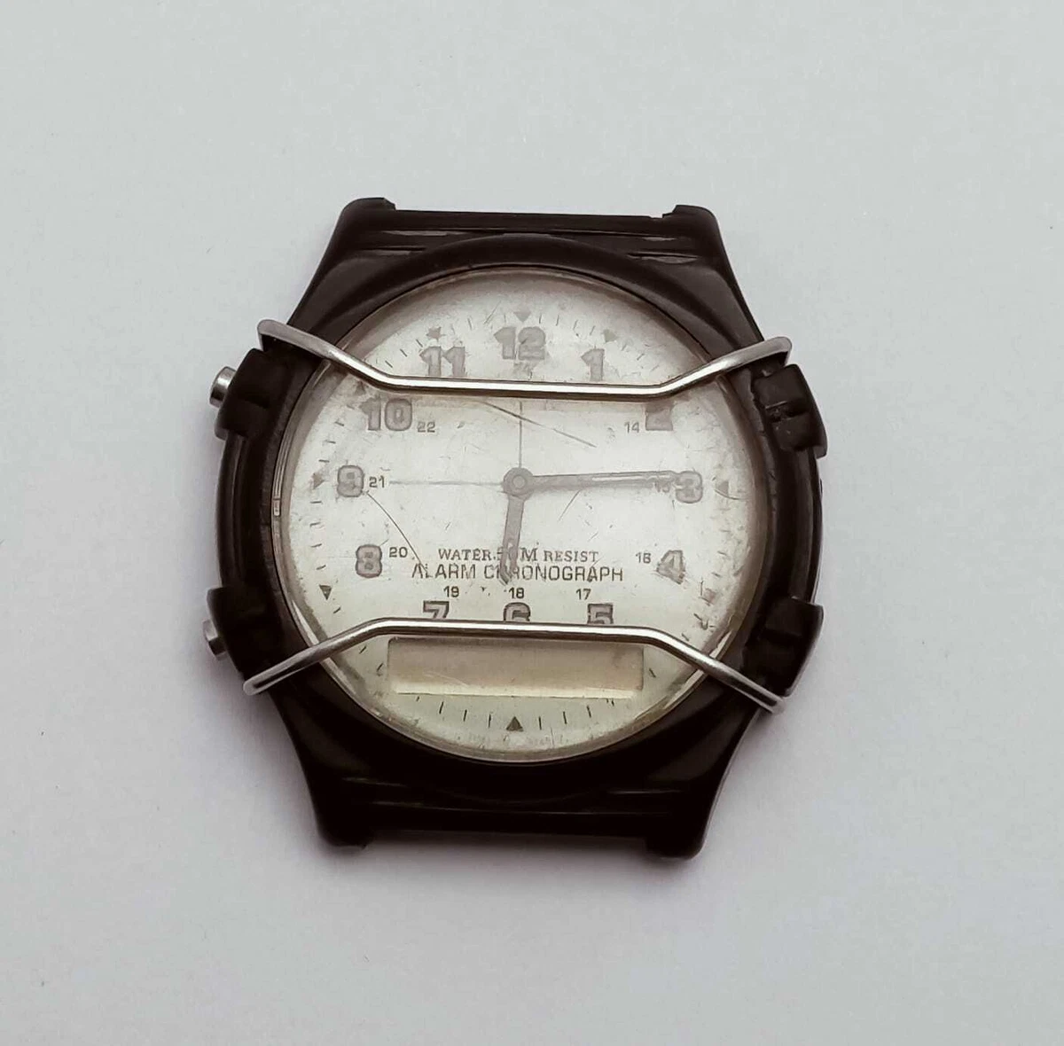 Casio 1301 AW 5 Chorongraph Alarm Quartz Ana Digi Vintage Watch