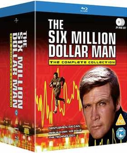 THE SIX MILLION DOLLAR MAN SEASONS 1 TO 5 COMPLETE COLLECTION [UK] NEW