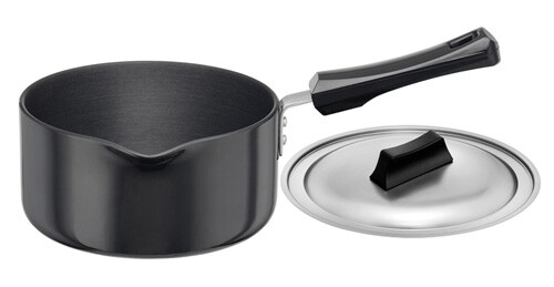 Futura Hard Anodised Saucepans 1.5 L With Lid Induction Base IAS15S By Hawkins - Picture 1 of 2